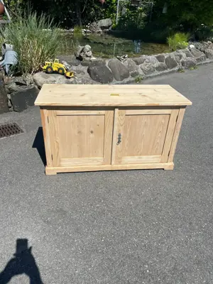 Holz Kommode  Bild 6