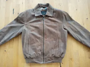 Lederjacke (echtes Leder braun) Bild 5