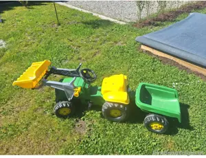 Traktor mit Anhänger
