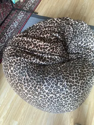 Sitzsack Leopardenlook