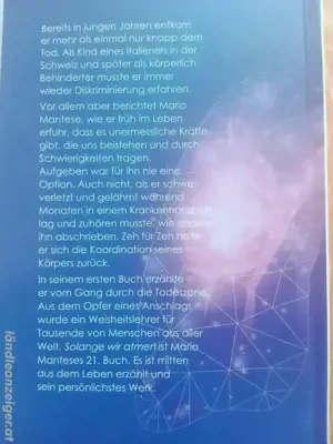 Bücher von Mario Mantese - Ein Weg aus den Sorgen - Solange wir atmen Bild 2