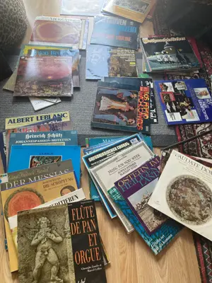LPs, verschiedene Langspielplatten, Klassik und Geistliche Musik