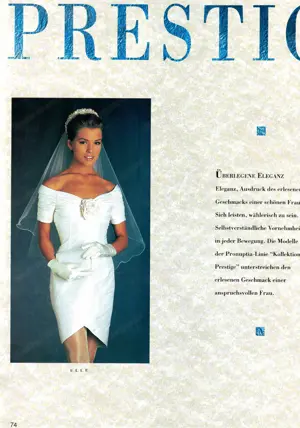 Brautkleid Vintage Wildseide Bild 2