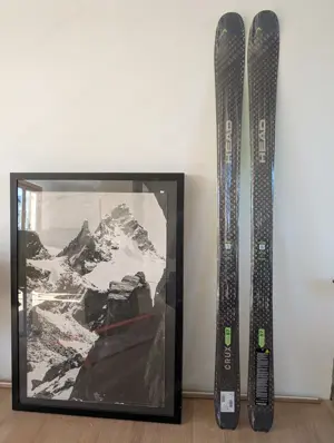 Schnäppchen Tourenski: Head Crux Pro 87,div. Bindungen Fritschi Tyrolia, Felle, Scarpa Maestrale... Bild 3