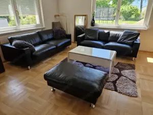 Top Nappaleder Couch   Sitzgarnitur   Sofa Bild 4