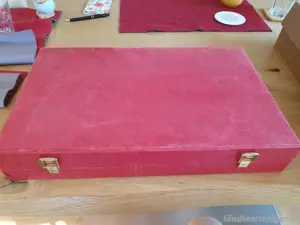 Besteckset aus Zinn, 49 teilig Bild 3