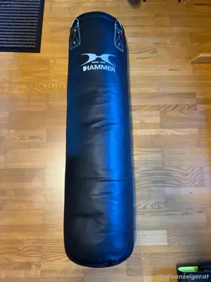 Boxsack 120cm 34kg Hammer "Premium Black"  