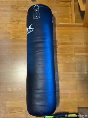 Boxsack 120cm 34kg Hammer "Premium Black"   Bild 2