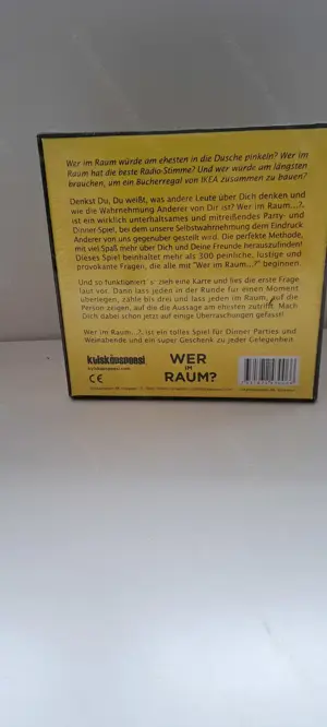 Wer im Raum? Partyspiel Bild 2