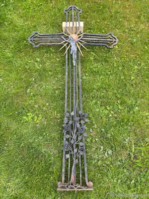 Grabkreuz Schmiedeeisen