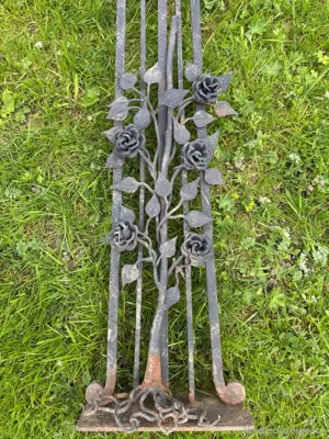 Grabkreuz Schmiedeeisen Bild 2