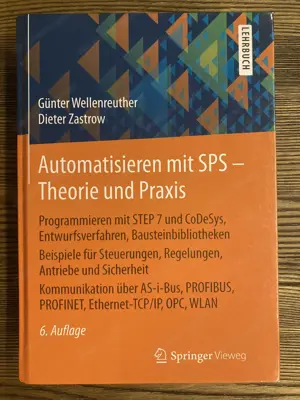 Buch: Automatisieren mit SPS - Theorie und Praxis