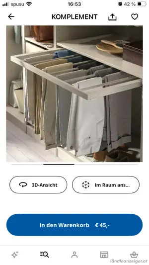 Hosenaufhängung IKEA Bild 3