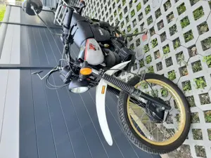 XT500 Silbertank  Bild 7