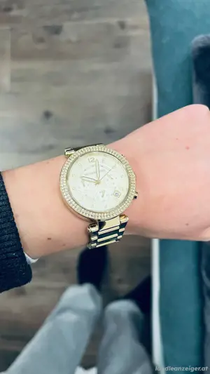 Michael Kors Uhr, Damen, gold Bild 4
