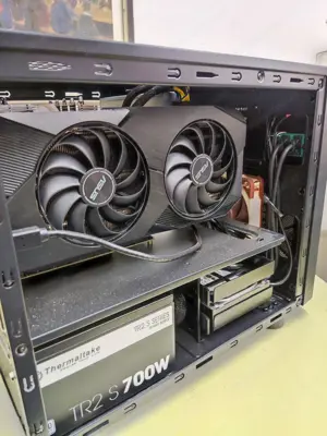 Gaming Eigenbau PC i5-13600K,64GB,2x1TB M.2 SSD,4TB HDD,RTX3060Ti,Bluray LG BH10LS38..........lesen! Bild 5