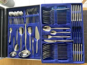 Edles Besteckset für 12 Personen   mit Servierbesteck & Extras