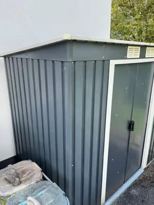 Metallgerätehaus mit Pultdach Bild 7