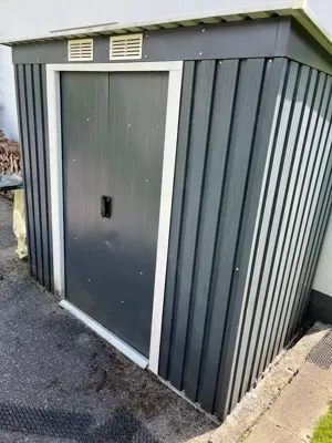 Metallgerätehaus mit Pultdach Bild 3