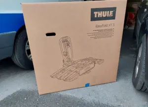 Thule EasyFold XT 3-Bike 934100 Anhängerkupplungs-Fahrradträger 