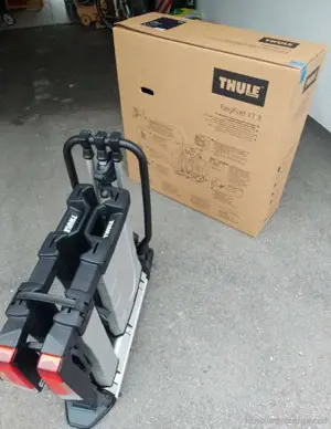 Thule EasyFold XT 3-Bike 934100 Anhängerkupplungs-Fahrradträger schwarz Bild 3