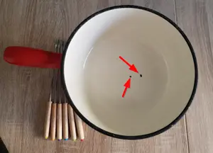 Fondueset inklusive 6 Fondue Gabeln Bild 3