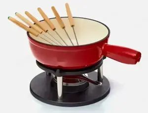 Fondueset inklusive 6 Fondue Gabeln