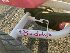 BERG Gokart Buddy weiß pink Bild 3