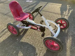 BERG Gokart Buddy weiß pink Bild 8