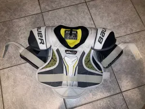 Eishockey Brustpanzer Schulterschutz Bauer Junior Gr. L
