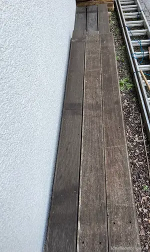 Bangkirai Terrassenbretter   Terrassendielen   gebraucht, guter Zustand Bild 3