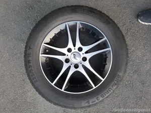 4x Sommerkomplettrad mit Alufelgen 25 55 R16 95Y