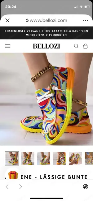 Coole, bunte Sneakers Bild 2