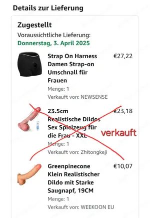Dildo und Strap-on