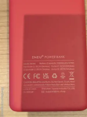 INIU Powerbank 10000 mAh Bild 2
