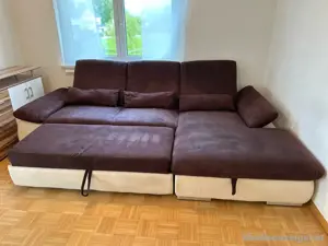 Wohnlandschaft mit Bettfunktion Kostenlos