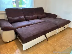 Wohnlandschaft mit Bettfunktion Kostenlos Bild 3