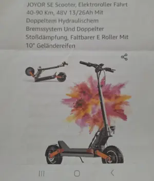 E- Scooter wie neu Bild 4