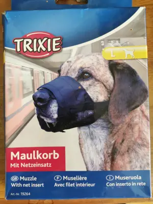 Maulkorb mit Netzeinsatz