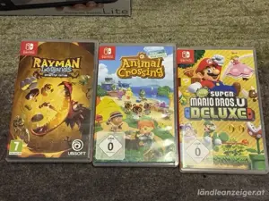 Nintendo Switch lite spielkonsole mit 3 videospiel im originalverpackung Bild 4