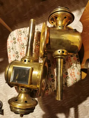 Einstecklichter für Pferdekutsche