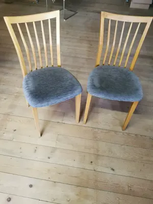 Esstisch-Stühle gepolstert