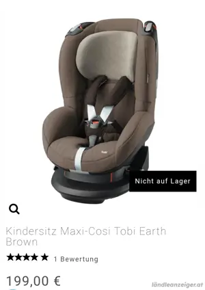 Maxi Cosi Tobi - Autositz 
