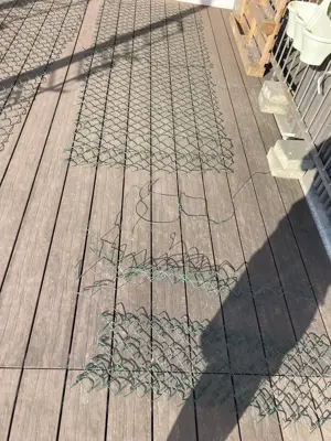 Maschendrahtzaun grün plastifiziert  Bild 2