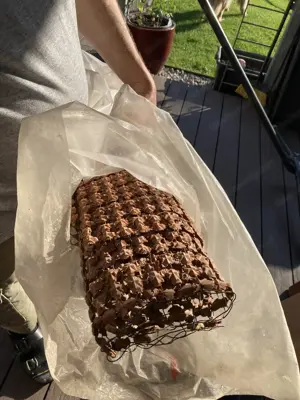Verputzmatte 1 m breit