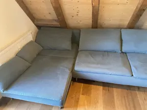 SÖDERHAMN 4er-Sofa mit Récamiere, + offenes Ende Bild 2