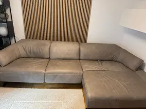 Büffel Echtledercouch Bild 5