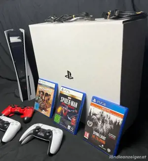 Konsole Sony Playstation 5 Disc Edtion in OVP mit 2 Controllern und 3 Spielen! Bild 5