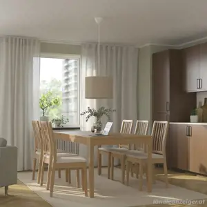 IKEA EKEDALEN Ausziehtisch in Eiche - wie neu! Bild 5