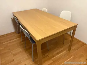 IKEA EKEDALEN Ausziehtisch in Eiche - wie neu! Bild 2